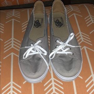 Vans deck shoes - sz 9